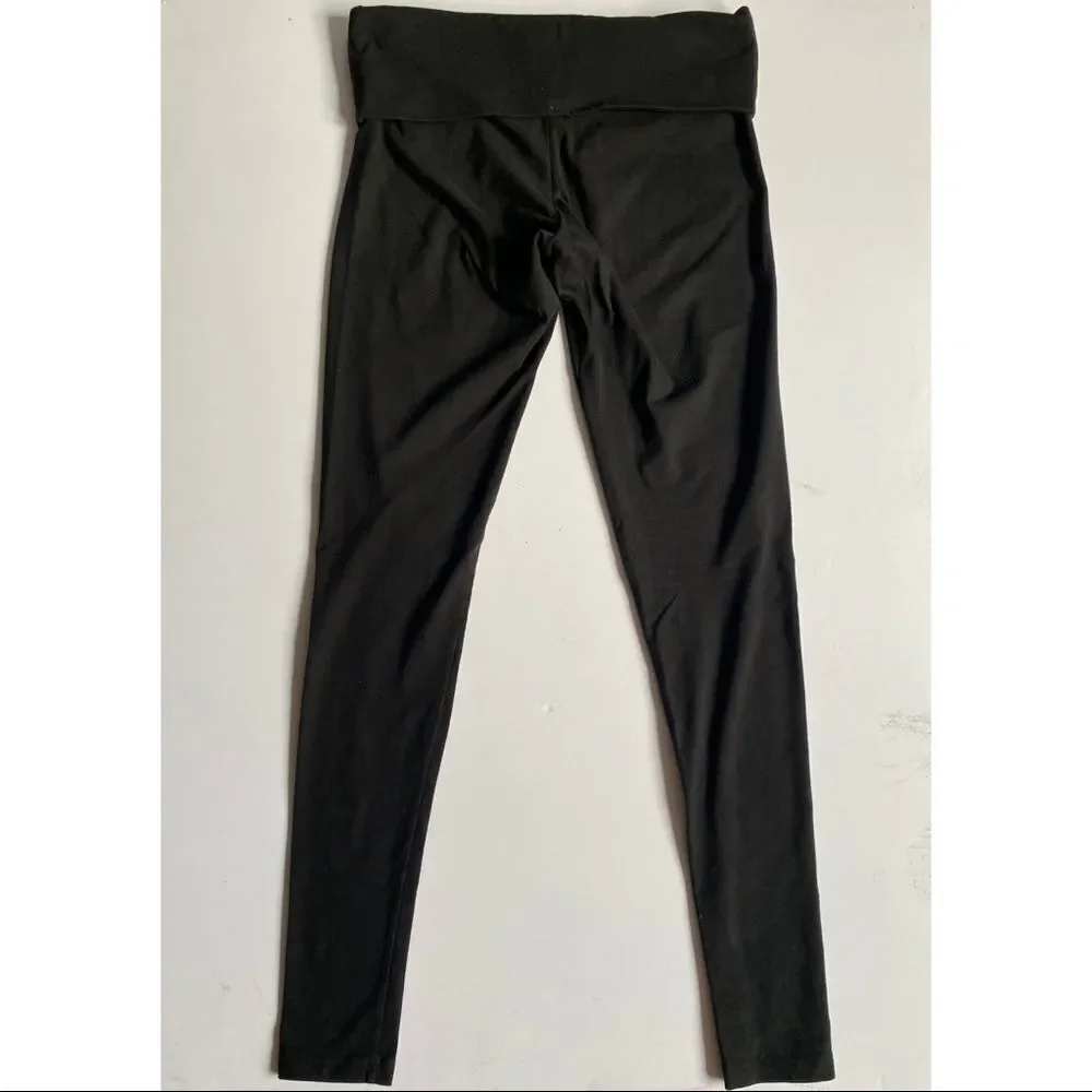 Victoria’s Secret Black High Waisted Leggings Sparkle Rhinestones Size S - Picture 2 of 7